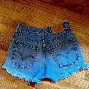 Levi denim shorts